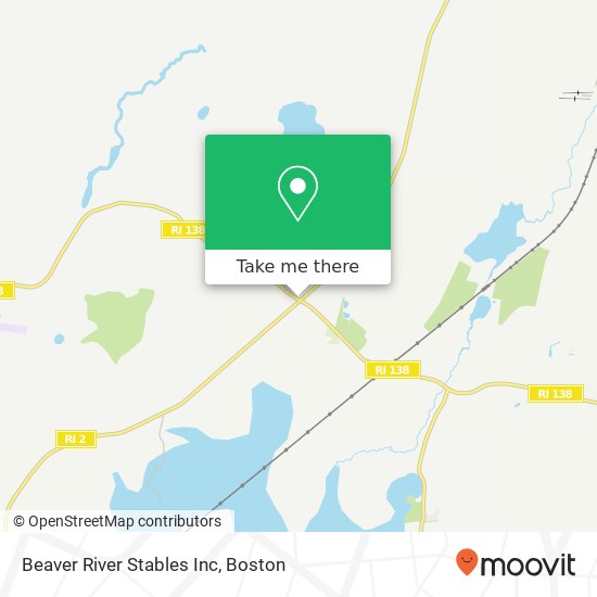Beaver River Stables Inc map