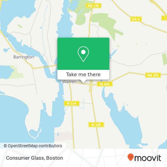 Consumer Glass map