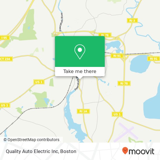 Mapa de Quality Auto Electric Inc