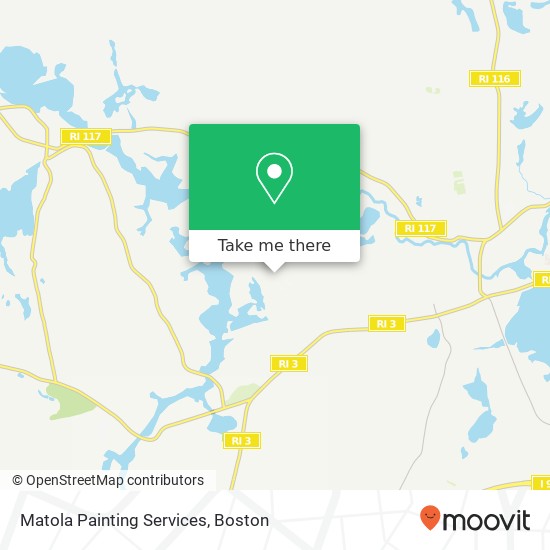 Matola Painting Services map