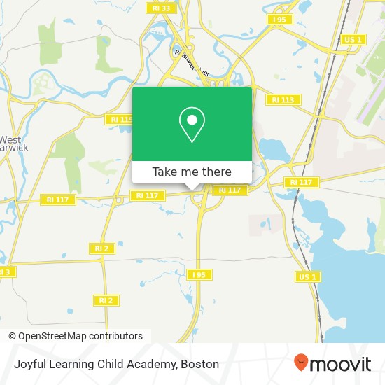 Joyful Learning Child Academy map