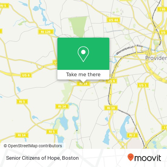 Mapa de Senior Citizens of Hope