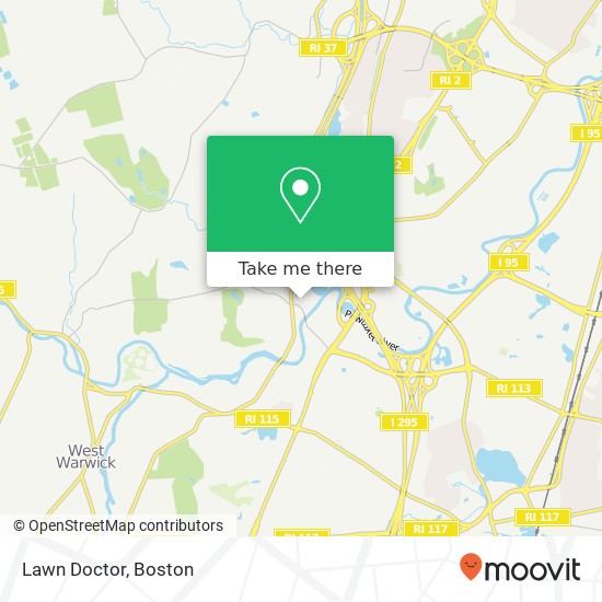 Lawn Doctor map