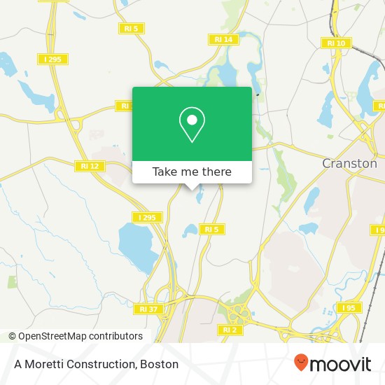 Mapa de A Moretti Construction