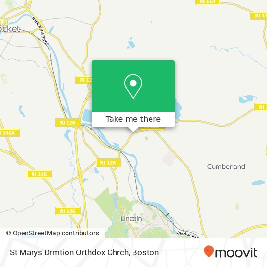 St Marys Drmtion Orthdox Chrch map