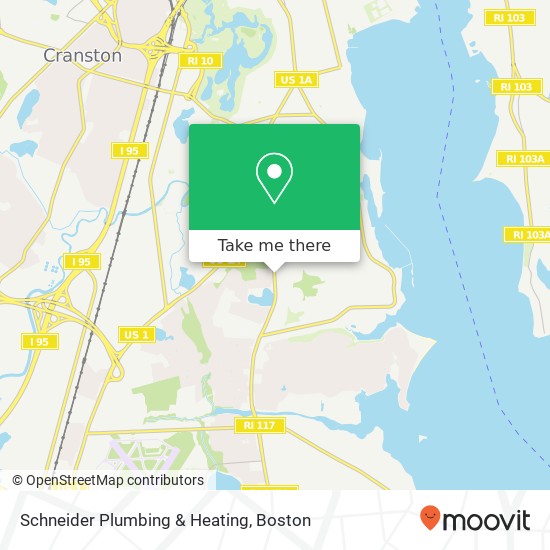 Schneider Plumbing & Heating map