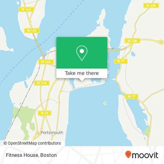 Mapa de Fitness House
