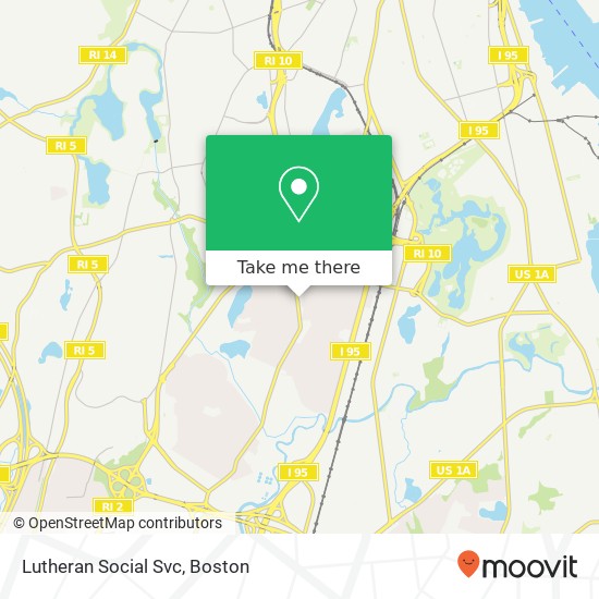 Lutheran Social Svc map