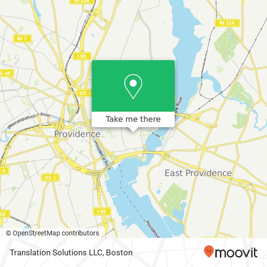 Translation Solutions LLC map