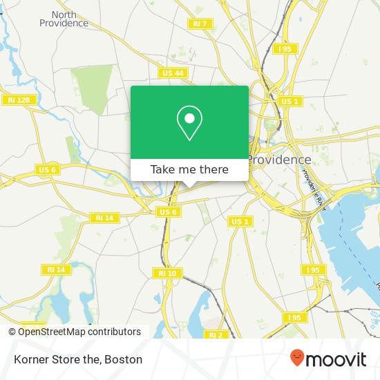 Korner Store the map