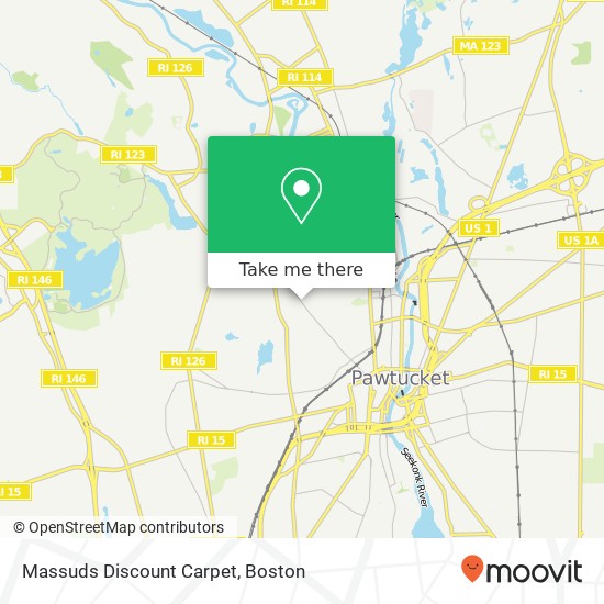 Massuds Discount Carpet map