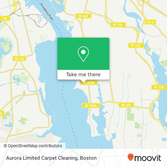 Mapa de Aurora Limited Carpet Cleaning
