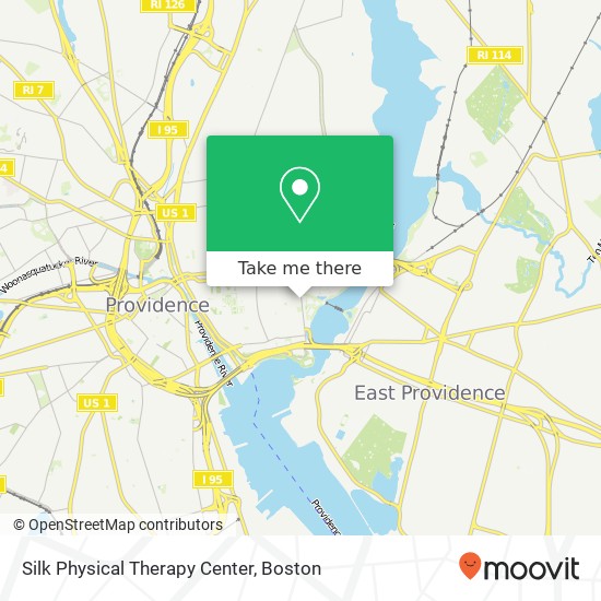 Mapa de Silk Physical Therapy Center