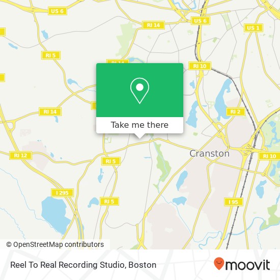 Mapa de Reel To Real Recording Studio