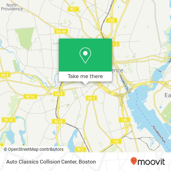 Auto Classics Collision Center map