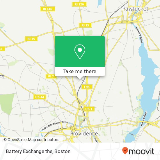 Mapa de Battery Exchange the