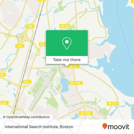 International Search Institute map