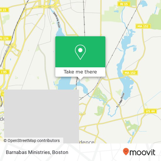 Barnabas Ministries map