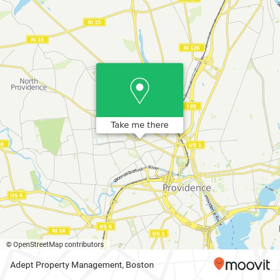 Mapa de Adept Property Management