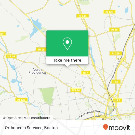 Orthopedic Services map