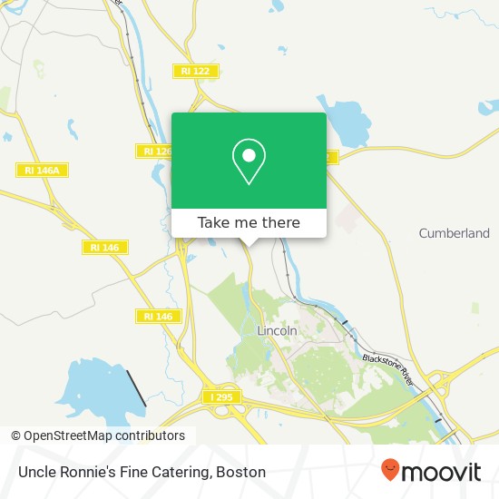 Mapa de Uncle Ronnie's Fine Catering