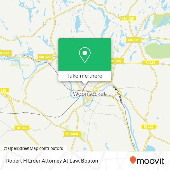 Robert H Lrder Attorney At Law map