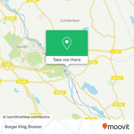 Burger King map