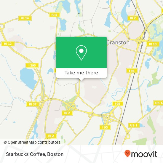 Mapa de Starbucks Coffee