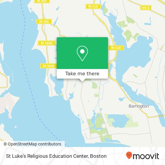 St Luke's Religious Education Center map