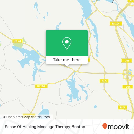 Mapa de Sense Of Healing Massage Therapy