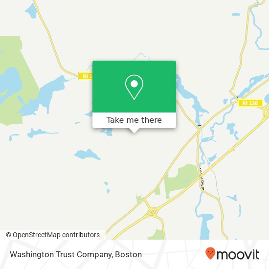 Washington Trust Company map