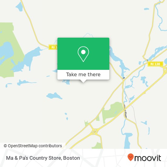 Mapa de Ma & Pa's Country Store