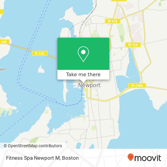 Mapa de Fitness Spa Newport M