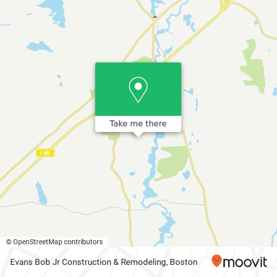 Mapa de Evans Bob Jr Construction & Remodeling