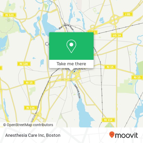 Anesthesia Care Inc map