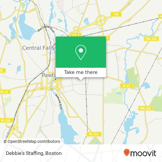 Debbie's Staffing map