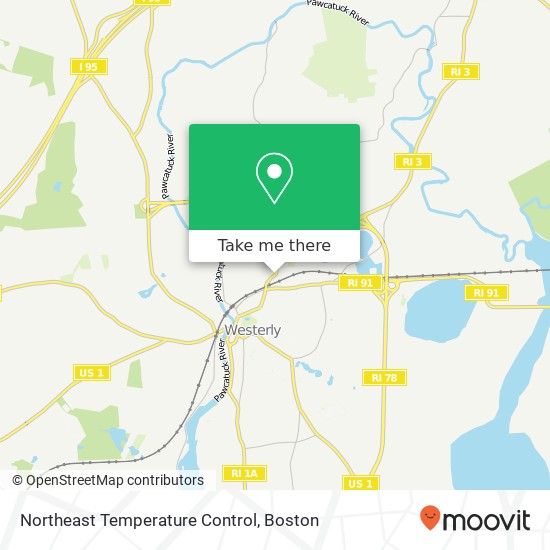 Northeast Temperature Control map