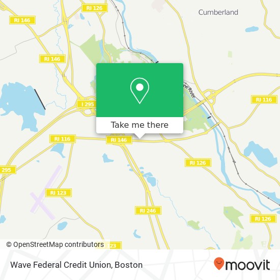 Mapa de Wave Federal Credit Union