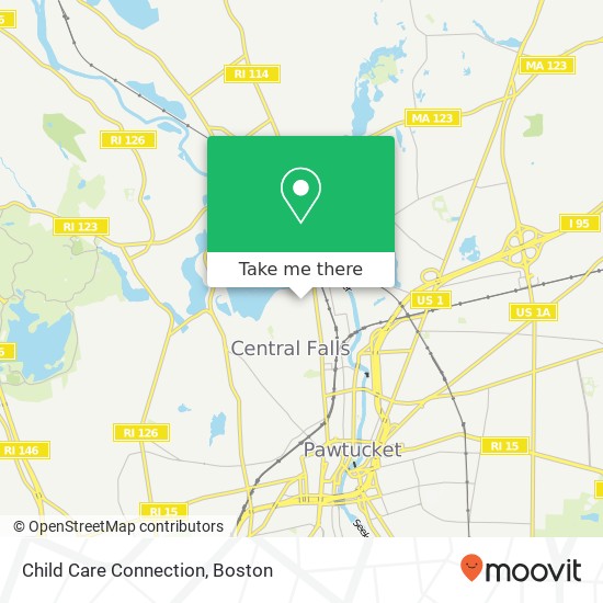 Mapa de Child Care Connection