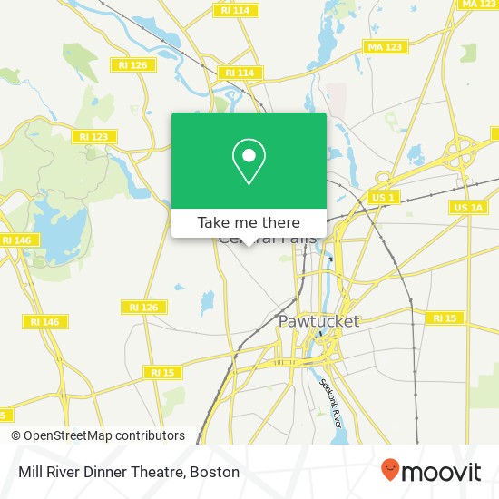 Mill River Dinner Theatre map