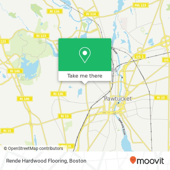 Rende Hardwood Flooring map