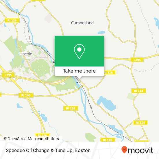 Speedee Oil Change & Tune Up map