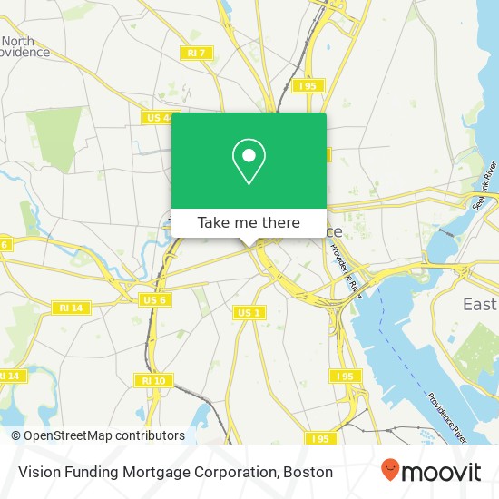 Vision Funding Mortgage Corporation map