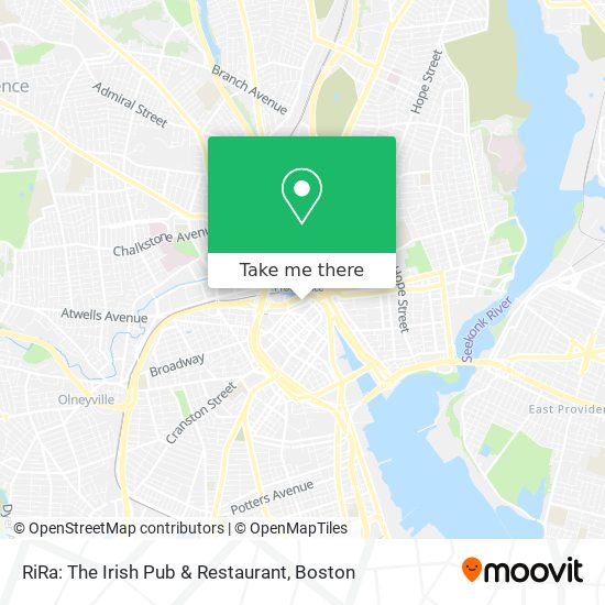 Mapa de RiRa: The Irish Pub & Restaurant