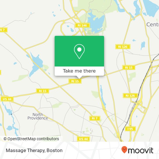 Mapa de Massage Therapy