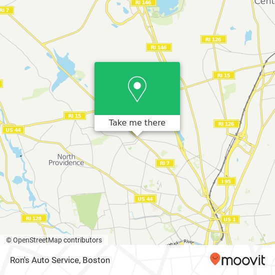 Mapa de Ron's Auto Service