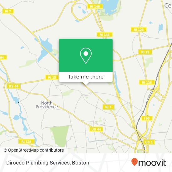 Mapa de Dirocco Plumbing Services