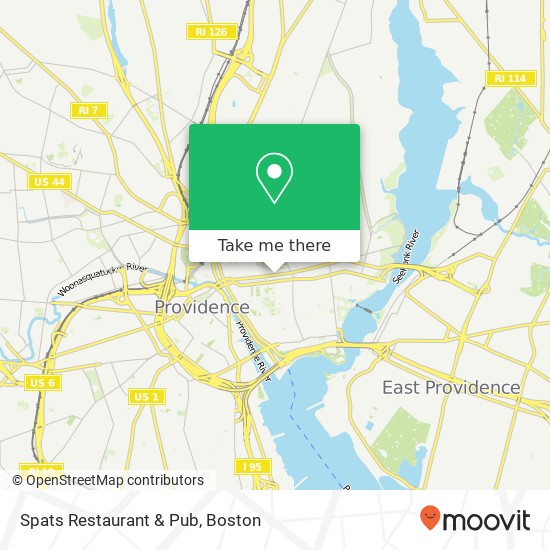 Mapa de Spats Restaurant & Pub