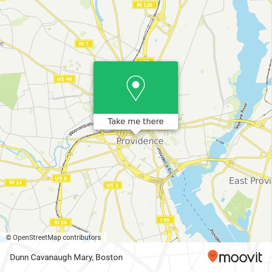 Mapa de Dunn Cavanaugh Mary