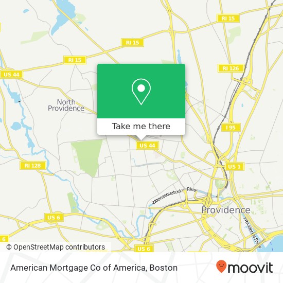 American Mortgage Co of America map